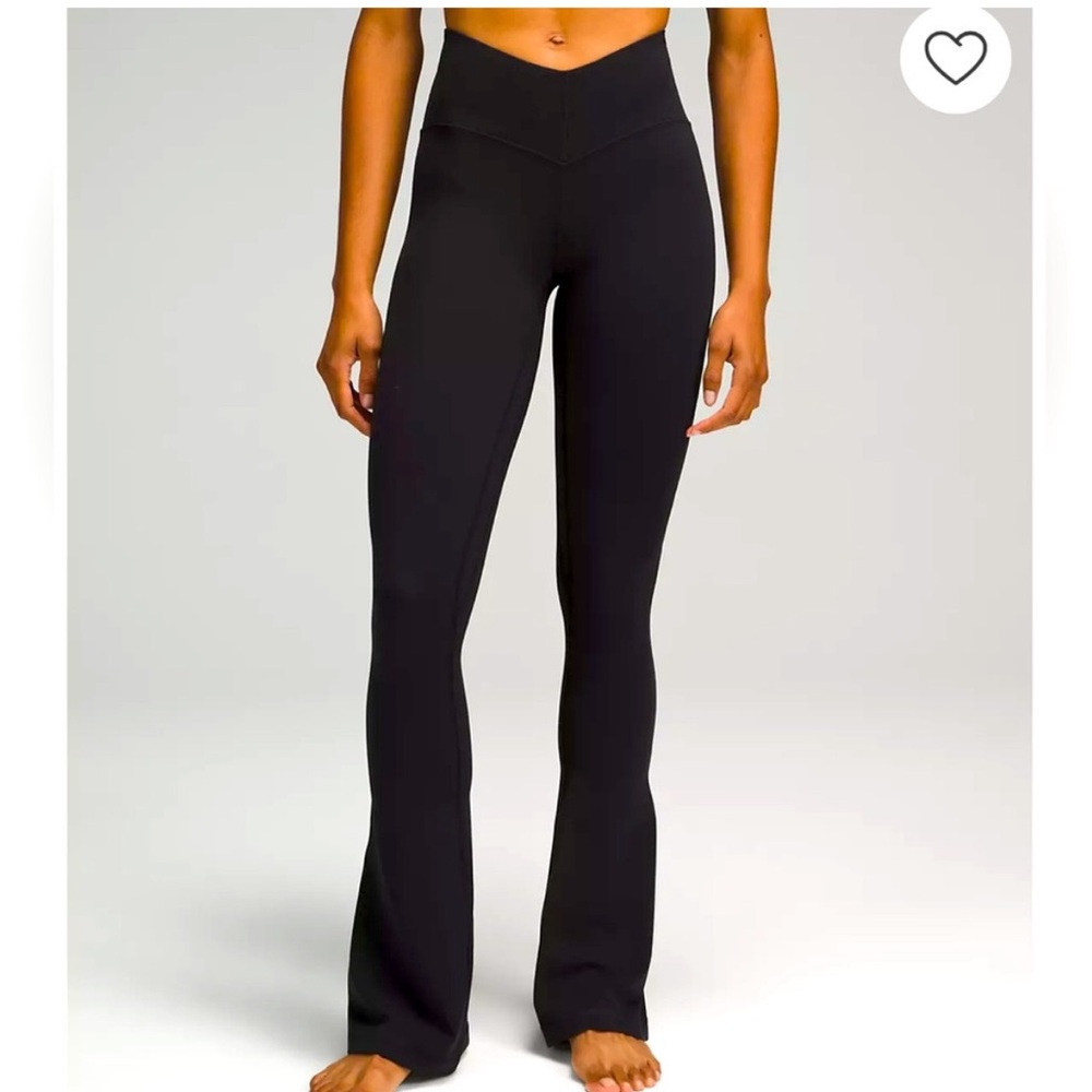 Lululemon V-waist Mini Flare Leggings